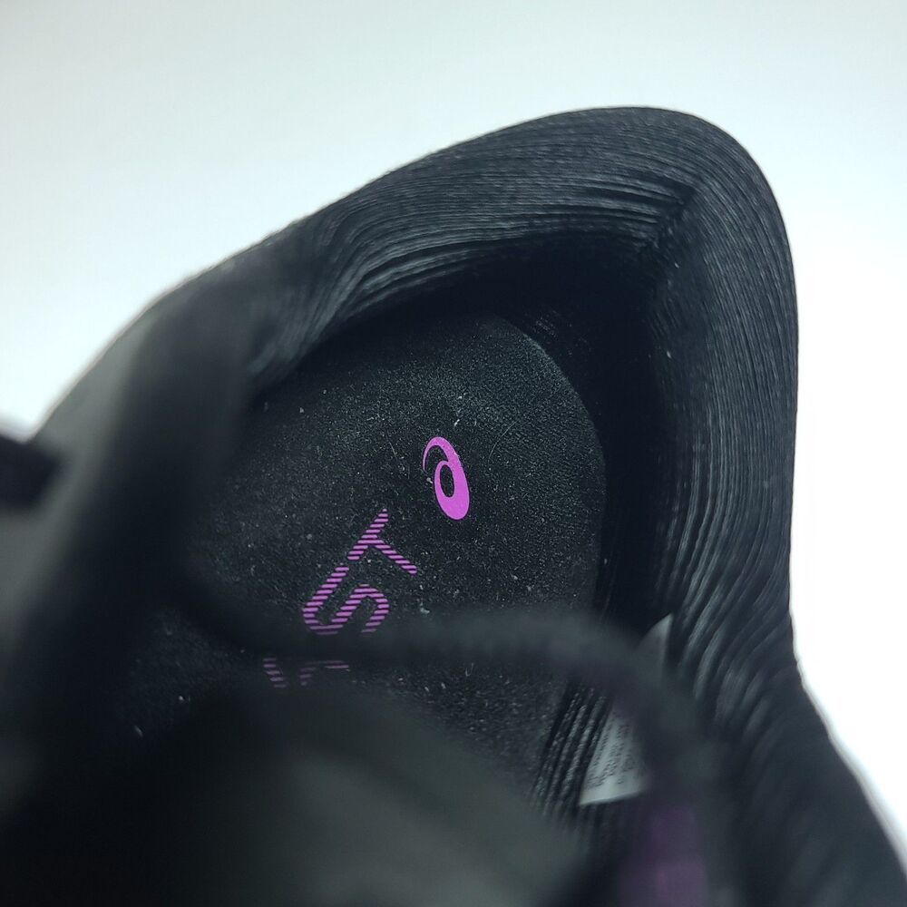 ASICS Novablast 3 Women Size 10.5 Black Purple Running Athletic Gym Shoe Sneaker - Picture 11 of 16